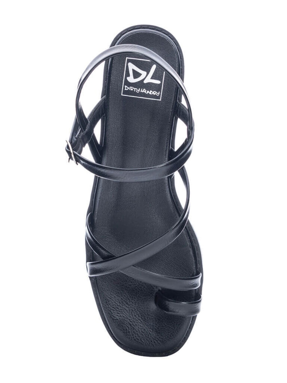 Dirty Laundry Rhoni Chunky Black Sandal - Picture 2 of 4